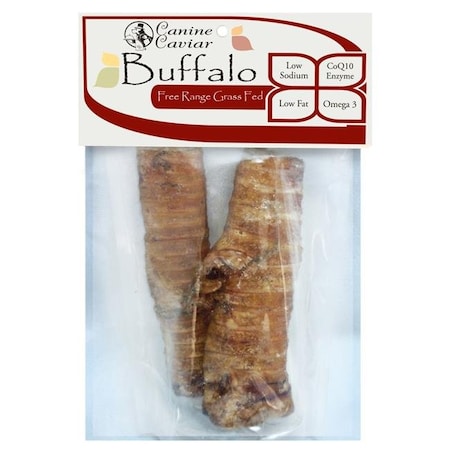 Canine Caviar Canine Caviar 810850 6 in. Buffaroos Pet Foods - Pack of 2; 12 Bags Per Case 810850